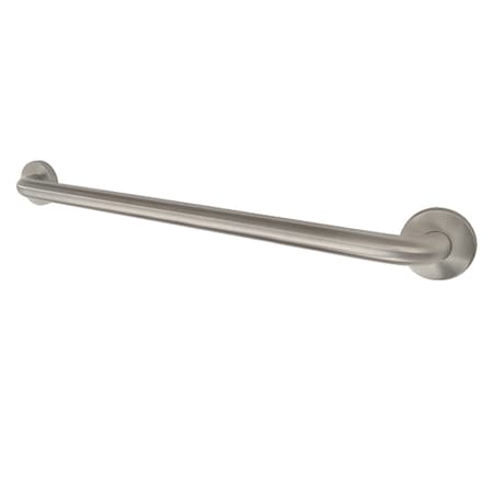 Kingston Brass DR114248 24-Inch x 1-1/4-Inch O.D Grab Bar, Brushed Nickel DR114248